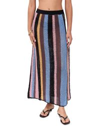 Agua Bendita - Cyprus Crochet Maxi Skirt - Lyst