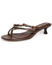Rag & Bone - Sammie Buckle Kitten Heels - Lyst