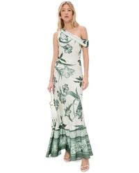 Rococo Sand - One Shoulder Cowl Maxi Dress - Lyst