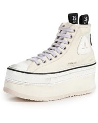 R13 - Platform High Top Sneakers - Lyst