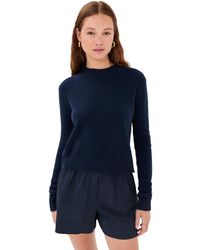 The Elder Statesman - Simple Cashmere Crew Sweater - Lyst
