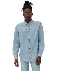 Rag & Bone - Finch Denim Shirt - Lyst