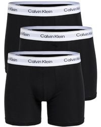 Calvin Klein - Icon Cotton Stretch Boxer Briefs 3 Pack - Lyst