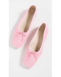 mansur gavriel square toe flats