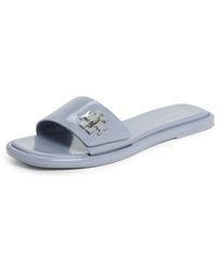 Tory Burch - T Lock Slides - Lyst