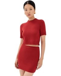 Reformation - Londyn Cashmere Two Piece Dress Set - Lyst