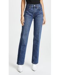 redone flare jeans