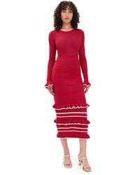 Kivari - Rafaela Knit Midi Dress - Lyst