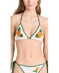 RHODE - Bikini Top Arigod Crochet - Lyst