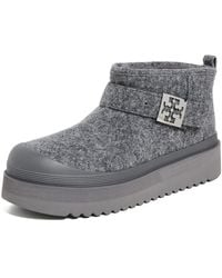 Tory Burch - Mellow Shearling Platform Boots - Lyst