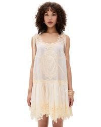 Zimmermann - Cascadian Lace Mini Dress - Lyst