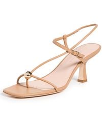 Loeffler Randall - Triana Strappy Mid Heel Sandals With Ball - Lyst