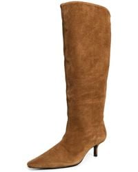 Black Suede Studio - Sutton Suede Boots 50Mm - Lyst