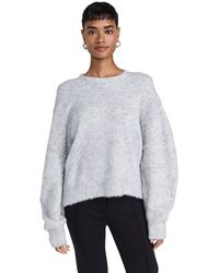 Helmut Lang Military Grunge Sweater in White Lyst