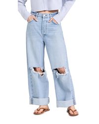 Citizens of Humanity - Ayla baggy Cuffed Crop Jeans - Lyst
