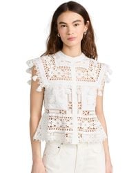 Sea - Joah Embroidery Top - Lyst