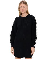 Rag & Bone - Ingrid Crew Neck Mini Dress - Lyst