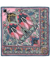 Liberty - Silk Twill Square Scarf - Lyst