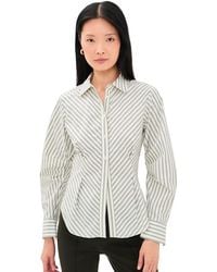 Hevron - Drexel Stripe Shirt - Lyst