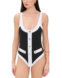 Caroline Constas - Sailor One Piece - Lyst