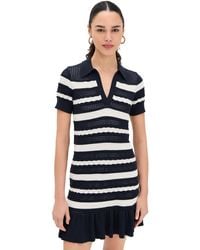 Cinq À Sept - Clementine Knit Polo Dress - Lyst