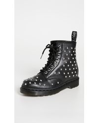 Dr. Martens Leather 1490 Stud in White | Lyst