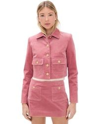 LoveShackFancy - Aylin Corduroy Jacket - Lyst