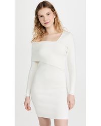 Line & Dot Sylvie Jumper Dress - White