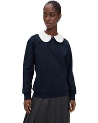 ShuShu/Tong - Doll Collar Oversized Sweatshirt - Lyst