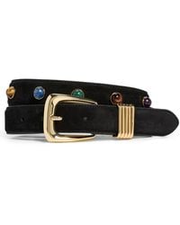 Veronica Beard - Stone Embellished Harness Belt - Lyst