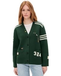 Sea - Arther Varsity Knit Cardigan - Lyst