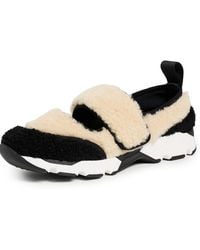 Marni - Shearling Sneakers - Lyst