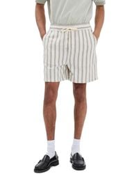 Les Deux - Lawson Stripe Shorts - Lyst