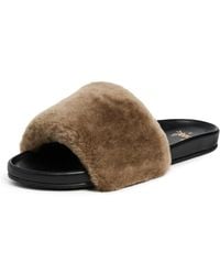 Beek - Gallito Mas Shearling Sandals - Lyst
