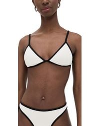 GOOD AMERICAN - Compression Perfect Fit Bikini Top - Lyst