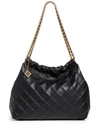 Tory Burch - Fleming Soft Drawstring Hobo Bag - Lyst