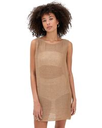 Leset - Stella Sleeveless Mini Dress - Lyst