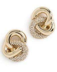 BaubleBar - Knotted Stud Earrings - Lyst
