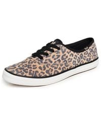 Keds - Champion Leopard Suede Sneakers - Lyst