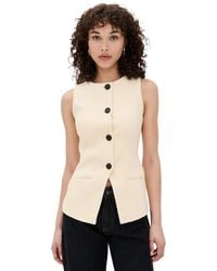 ALIGNE - Leo Boucle Waistcoat - Lyst
