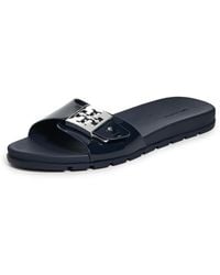 Tory Burch - Buckle Slides - Lyst