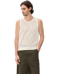 AUTO-REPLY - Knit Mesh Tank Top - Lyst