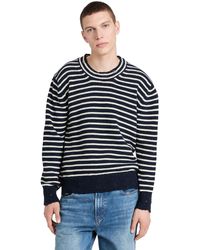 Ami Paris - Striped Cut Out Sweater - Lyst