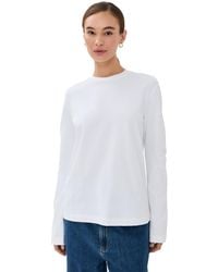 Tibi - Perfect T-Shirt With Gusset Elbow Sleeve - Lyst