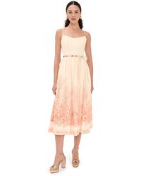 tama corset midi dress zimmermann Zimmermann