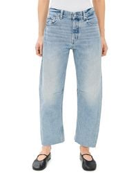Madewell - The Darted Barrel-Leg Jeans - Lyst