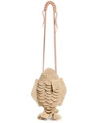ALÉMAIS - Horizon Raffia Fish Crossbody Bag - Lyst
