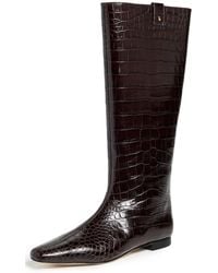 Larroude - Alexis Flat Boots - Lyst