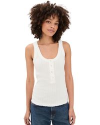 Closed - Half Placket Tank Top - Lyst