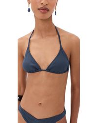Le Bos - Triangle Bikini Top - Lyst
